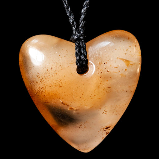 Kauri Amber Heart by Conrad Henderson - Culture Kraze Marketplace.com