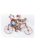 Recycled Metal Bicycle Built for Two Greeting Card - Culture Kraze Marketplace.com