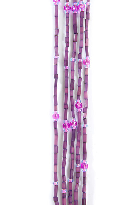 Set/5 Light Fuchsia 26" Zulugrass Single Strands from The Leakey Collection - Culture Kraze Marketplace.com