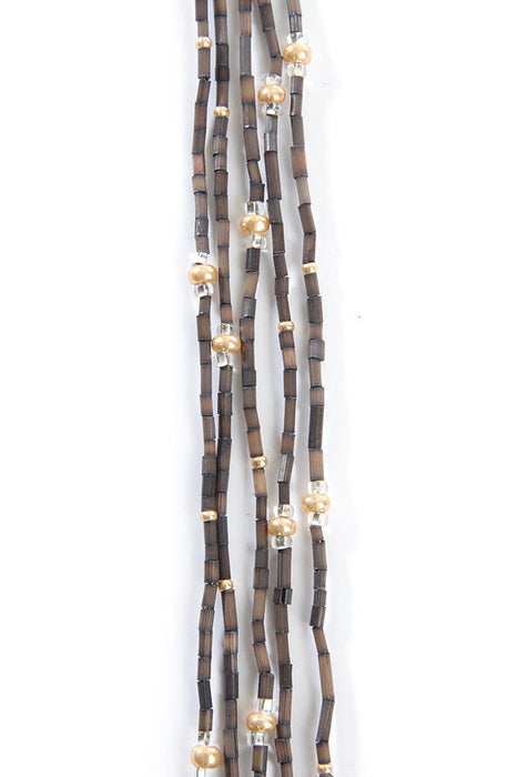 Set/5 Chocolate 26" Zulugrass Single Strands from The Leakey Collection - Culture Kraze Marketplace.com