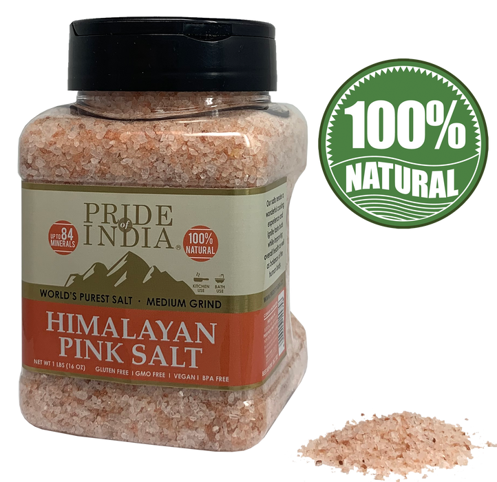 Himalayan Pink Rock Salt - Medium Grind-5