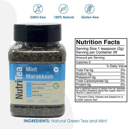 NUTRITEA Natural Herbal Health Loose Leaf Tea Jars-1