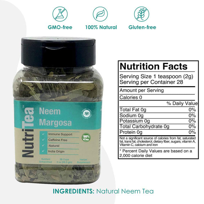 NUTRITEA Natural Herbal Health Loose Leaf Tea Jars-11