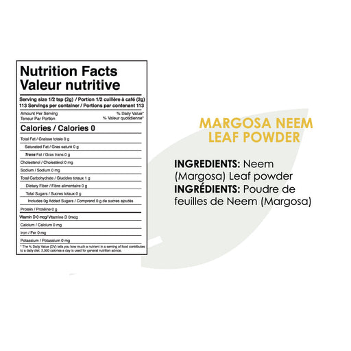 Natural Neem/Margosa Herb Powder, 227 gm-1