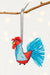 MADE51 Dawn Rooster Ornament, Crafted by Afghan Refugees in Pakistan - Culture Kraze Marketplace.com