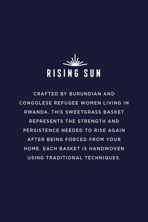 MADE51 Rising Sun Ornament, Crafted by Burundian & Congolese Refugees - Culture Kraze Marketplace.com