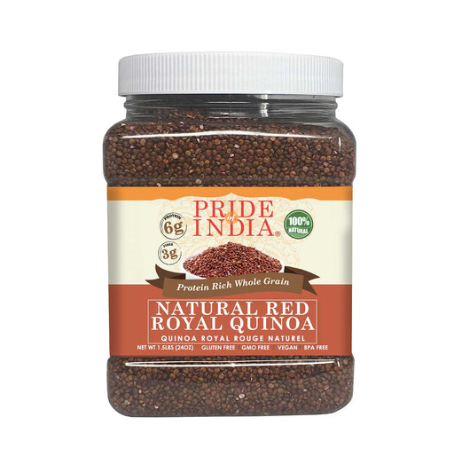 Red Royal Quinoa - Protein Rich Whole Grain Jar-0