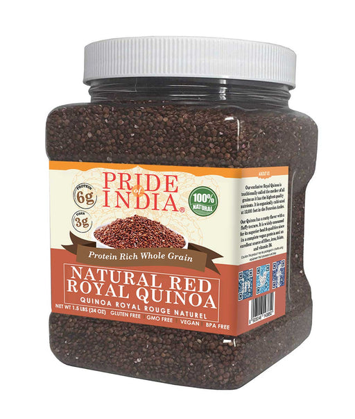 Red Royal Quinoa - Protein Rich Whole Grain Jar-1