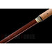 Red Blade Folded Steel Shirasaya With Buffalo Horns Handle Huali Wood Saya - Culture Kraze Marketplace.com