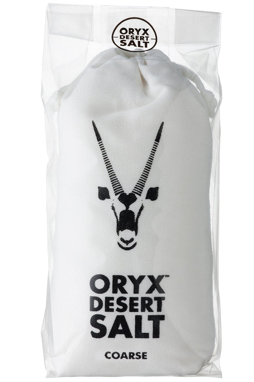 Oryx Desert Salt Course Salt in Handmade Cotton Bag - Culture Kraze Marketplace.com