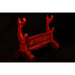 Red Wooden Sword Stands Display 2-Layer Japanese Katana Samurai Dragon Rack for Sale - Culture Kraze Marketplace.com
