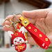 Cute Bunny Rabbit Chinese New Year Keychains Purse Ornaments - Culture Kraze Marketplace.com