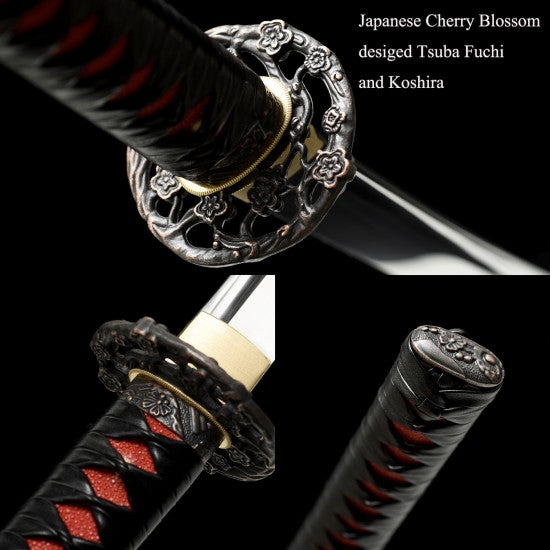 HanBon Forge Samurai Sword Real Katana Full Tang Hand Made Japanese Blade - Culture Kraze Marketplace.com