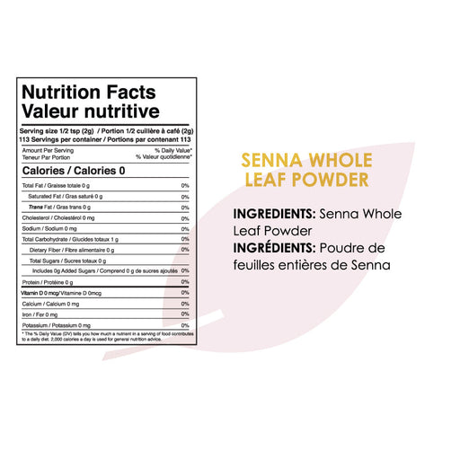 Natural Senna Herb Powder, 227 gm-1