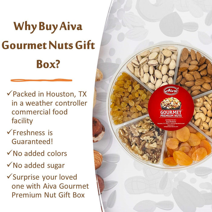 Aiva Nuts Gift Basket | Nut Mix Box | Fruit Nut Gift Box-2