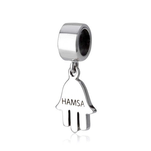Sterling Silver Hamsa Charm - Culture Kraze Marketplace.com