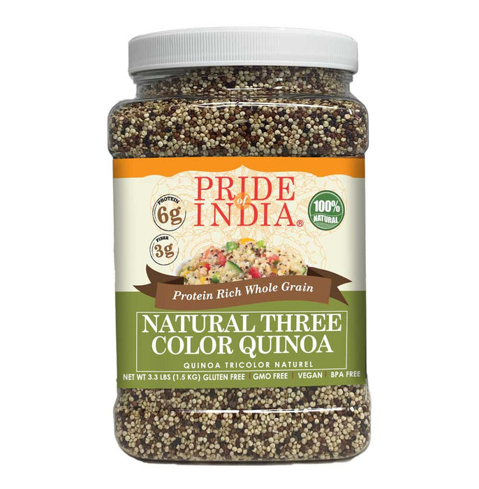 Three Color Quinoa - Protein Rich Whole Grain Jar-2