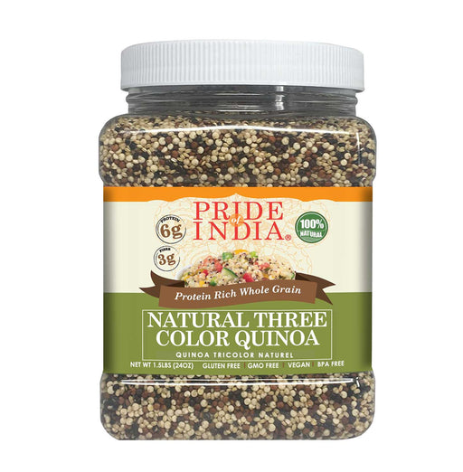 Three Color Quinoa - Protein Rich Whole Grain Jar-0