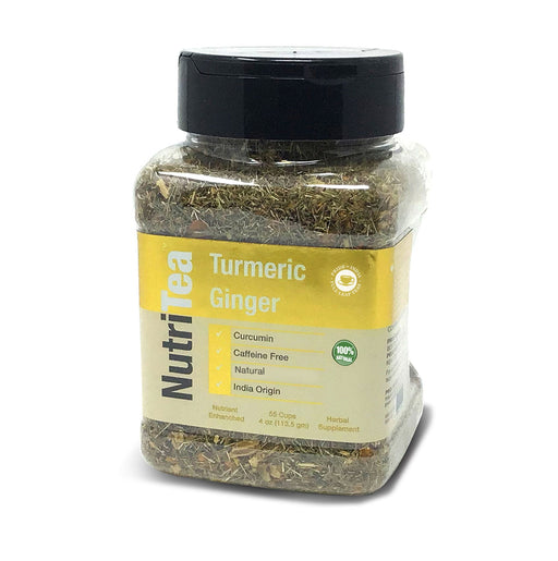 NUTRITEA Natural Turmeric Ginger Loose Leaf Tea-1