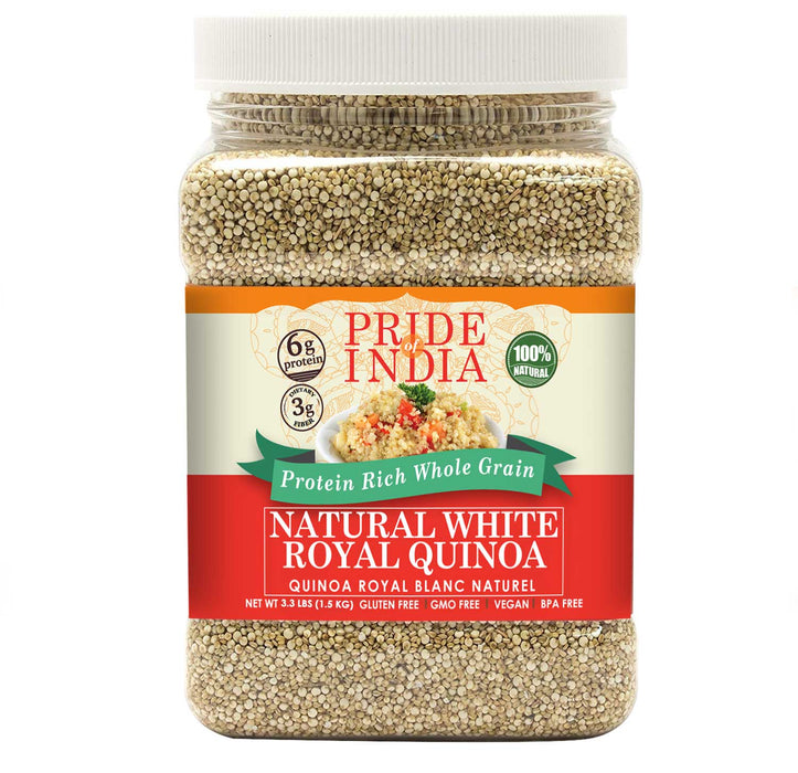 White Royal Quinoa - Protein Rich Whole Grain Jar-2