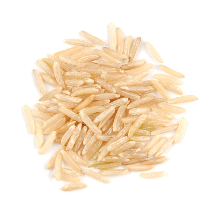 Premium Indian Brown Basmati Rice - Natural Extra Long Whole Grain Bag-2