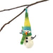 Hand Felted Christmas Ornament: Snowman - Global Groove (H) - Culture Kraze Marketplace.com