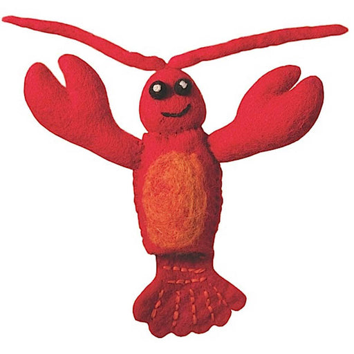 Woolie Finger Puppet - Lobster - Culture Kraze Marketplace.com