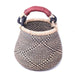 Bolga Pot Basket - Navy Neutral - Culture Kraze Marketplace.com