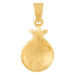 Gold Filled Round Pomegranate Necklace Pendant - Culture Kraze Marketplace.com