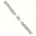 Stainless Steel Mans Bracelet, Open Link Box Chain - Shema Yisrael - Culture Kraze Marketplace.com