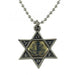 Israeli Army Reflective Star of David Metal Pendant - Culture Kraze Marketplace.com