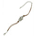 Black or Brown Double Cord Kabbalah Bracelet with Glittering Hamsa - Culture Kraze Marketplace.com