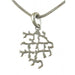 Rhodium Pendant Necklace, Ani Ledodi, I am for my Beloved - Silver - Culture Kraze Marketplace.com