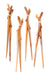 Hand Carved Wild Olive Wood Branch Chopsticks - Culture Kraze Marketplace.com