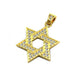 14k Gold Star of David Pendant Encrusted with Natural Diamonds - Culture Kraze Marketplace.com