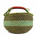 Bolga Market Basket, Large - Mixed Colors - Culture Kraze Marketplace.com