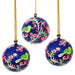 Handpainted Petite Ornament Bright Birds, 1-inch - Pack of 3 - Culture Kraze Marketplace.com