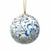 Handpainted Ornament Blue Floral - Culture Kraze Marketplace.com