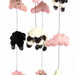 Counting Sheep Mobile - Pink - Global Groove - Culture Kraze Marketplace.com