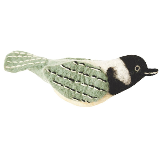 Felt Bird Garden Ornament - Chickadee - Wild Woolies (G) - Culture Kraze Marketplace.com
