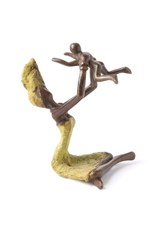 Bronze Playtime Mother & Child Sculpture - Culture Kraze Marketplace.com