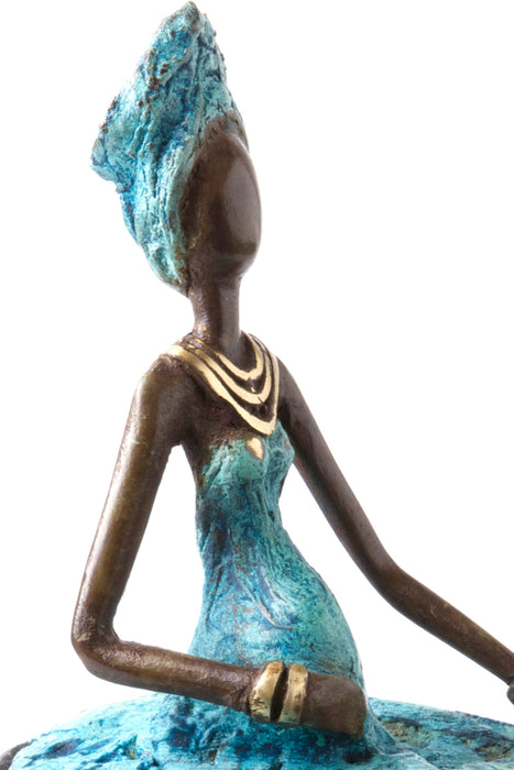 Bronze Expectant Mother Sculpture - Culture Kraze Marketplace.com