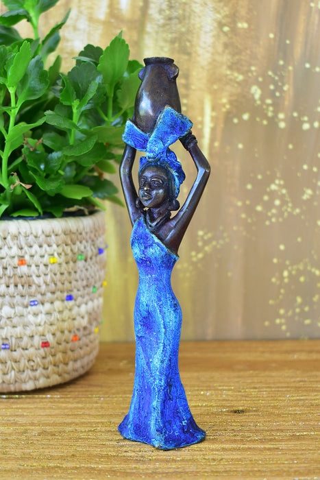Crystal Water Bearing Woman Sculpture - Culture Kraze Marketplace.com