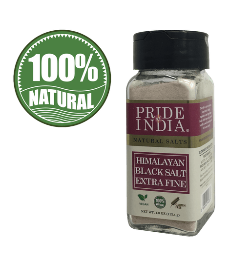 Himalayan Black Rock Salt (Kala Namak) - Extra Fine Grind-1