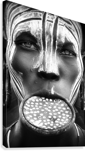Tribal beauty - Ethiopia, Mursi people - Culture Kraze Marketplace.com