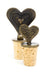 South African Lovely Heart Wine Bottle Stopper - Culture Kraze Marketplace.com