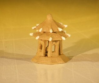 Miniature Ceramic Pavilion Figurine - 1.5" - Culture Kraze Marketplace.com