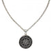 Alpaca Silver Aztec Face Pendant with Chain - Culture Kraze Marketplace.com