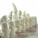 Hand Carved Soapstone Maasai Chess Set - 14" Board - Smolart - Culture Kraze Marketplace.com