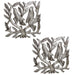 Pair of Square Tree of Life Haitian Steel Drum Wall Art - Culture Kraze Marketplace.com